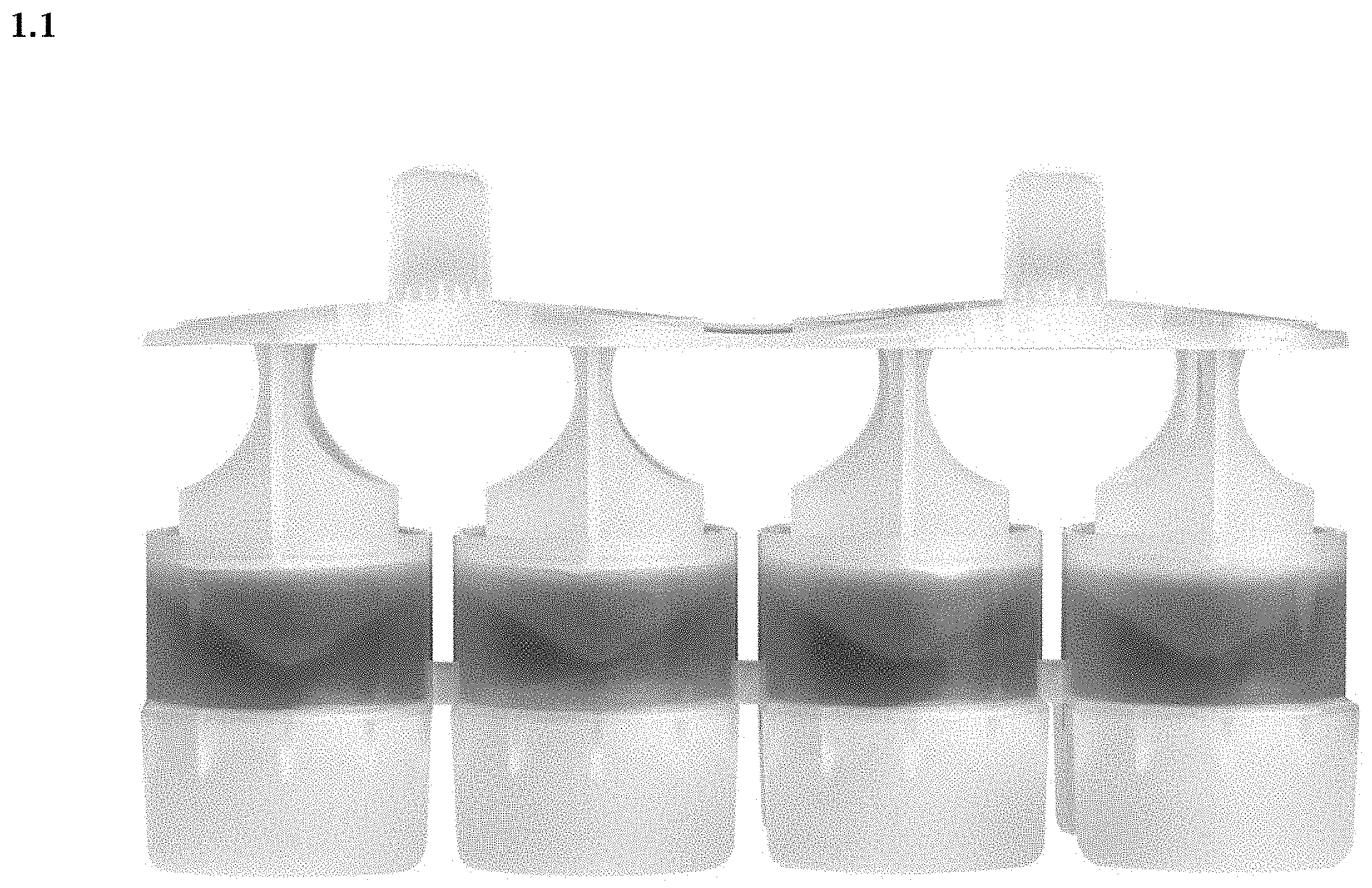 Patent USD1001958 Figure 1 – Dispenser for toilet cleaning blocks