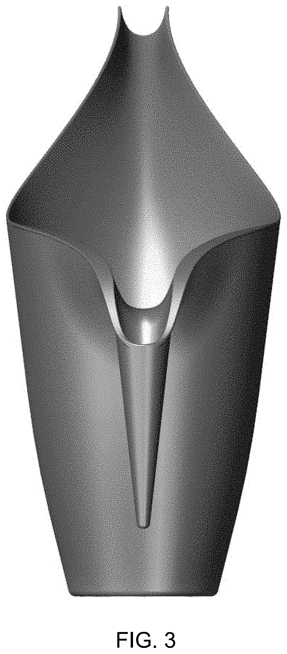 Patent USD1001961 Figure 3 – Watering can
