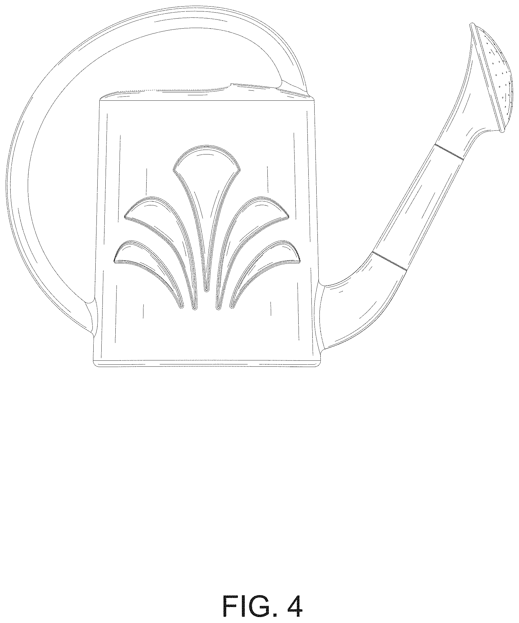 Patent USD1001962 Figure 4 – Watering can
