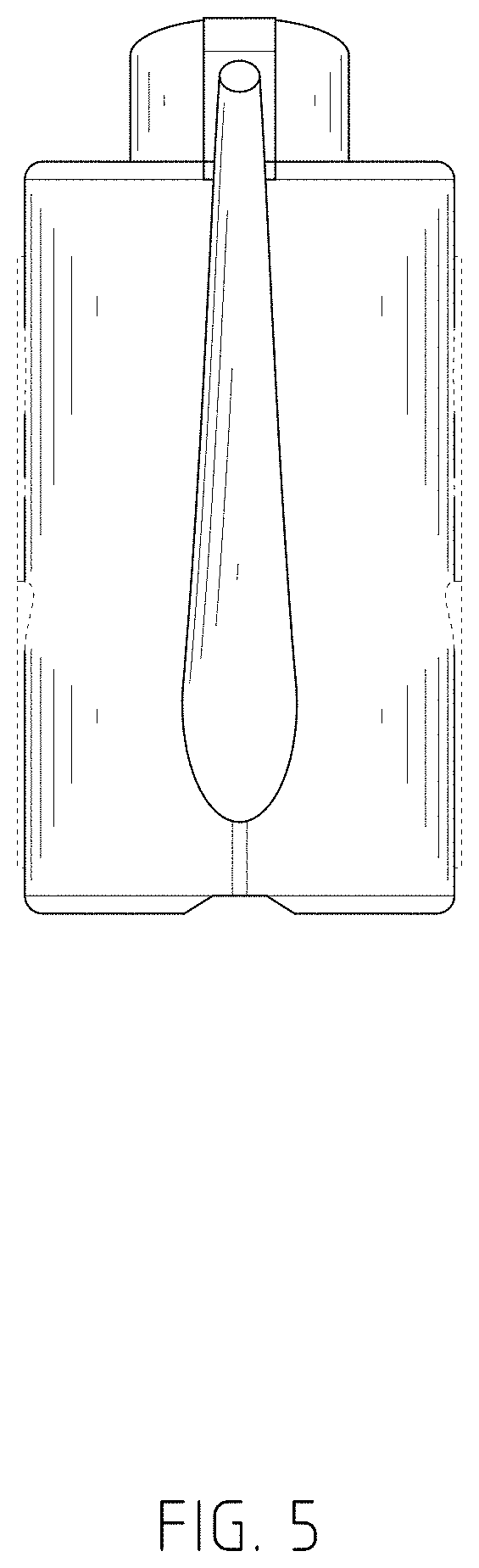 Patent USD1001963 Figure 5 – Watering can