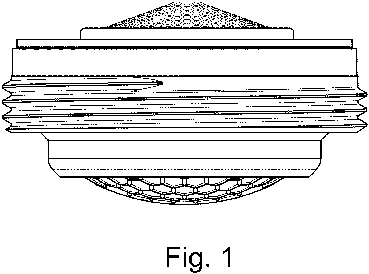 Patent USD1001964 Figure 1 – Jet regulator
