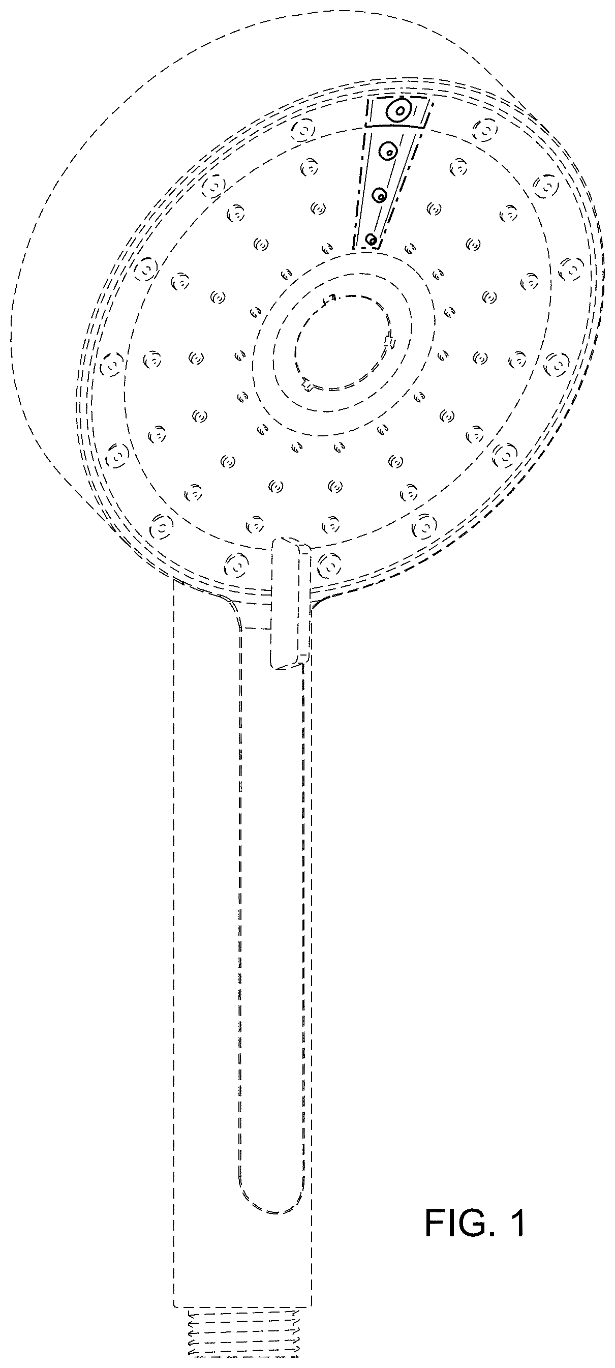 Patent USD1001967 Figure 1 – Handshower