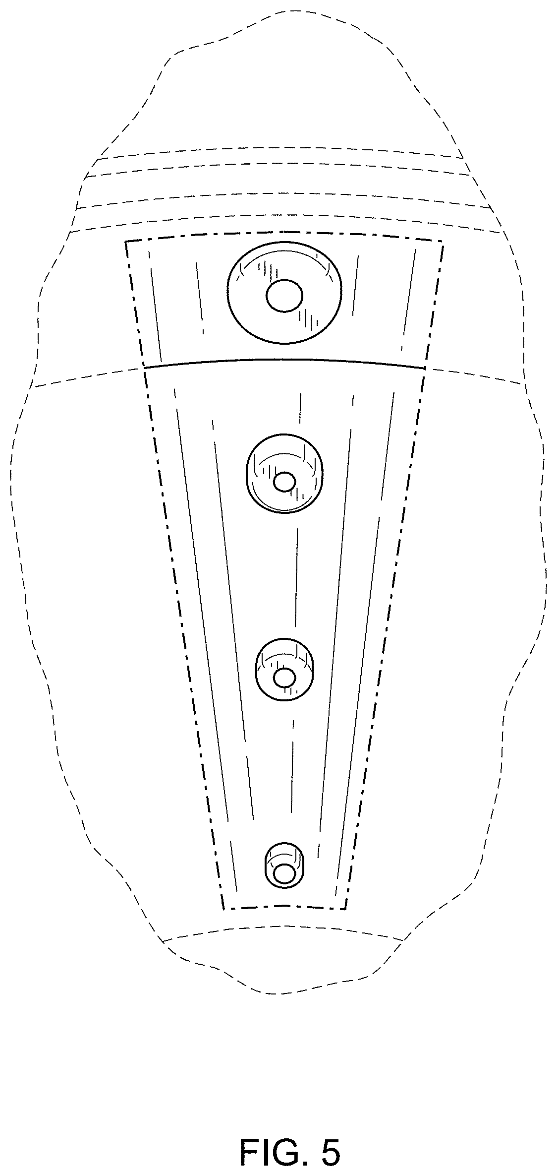 Patent USD1001967 Figure 5 – Handshower