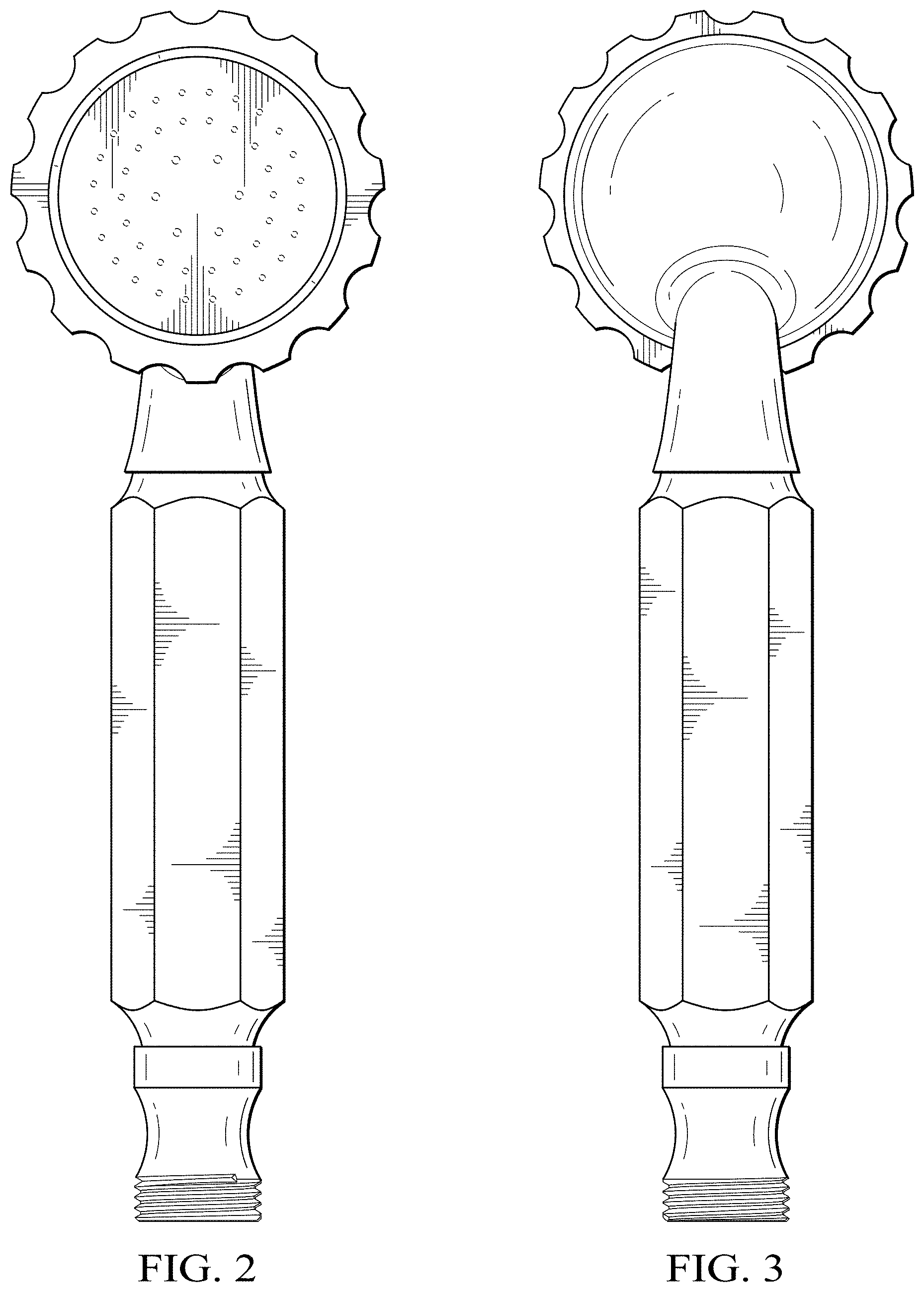 Patent USD1001970 Figure 2 – Handheld shower head