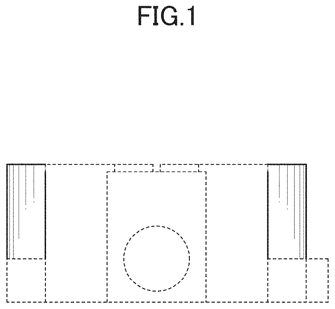 Patent USD1001971 — Fluid block — Figure 1