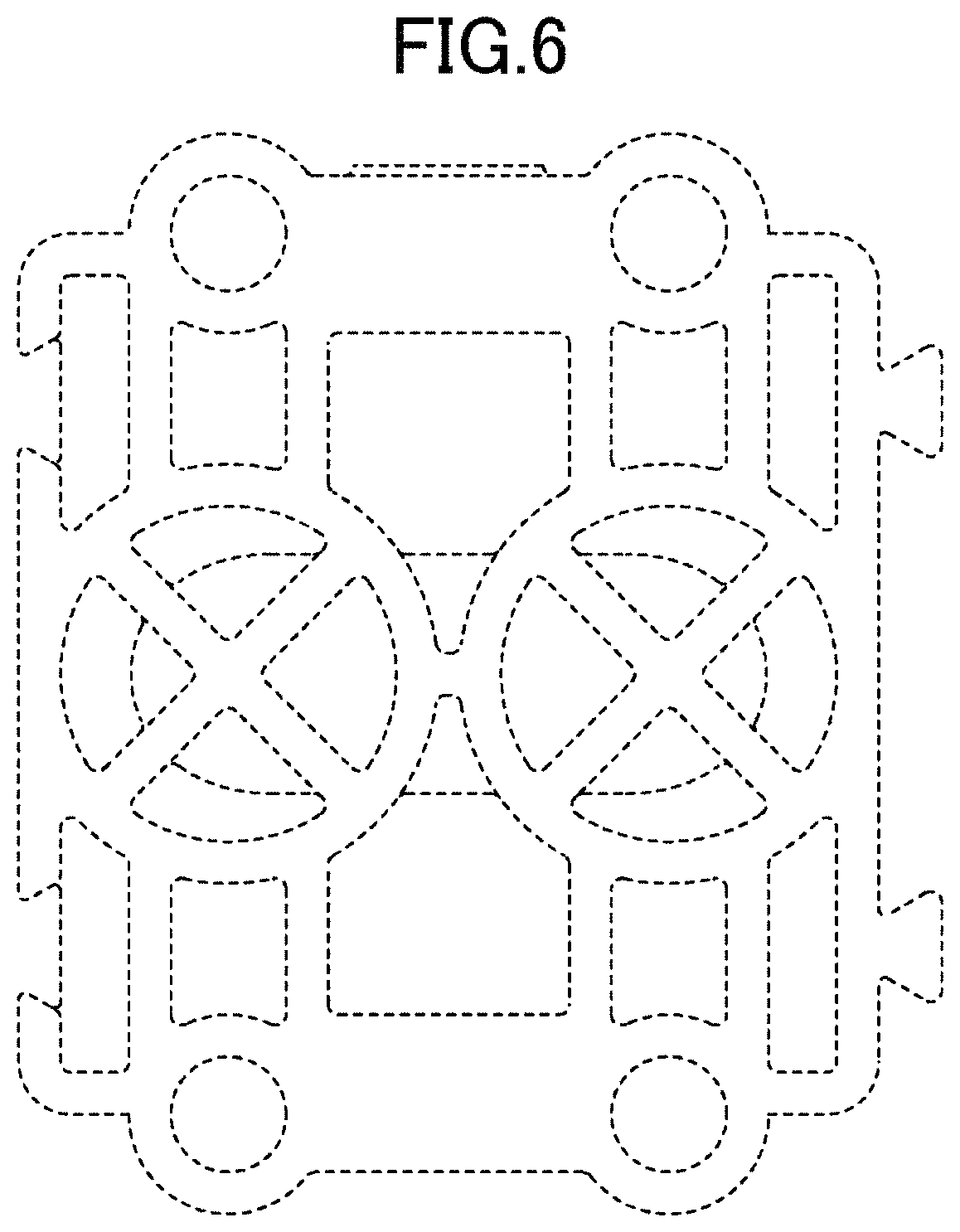 Patent USD1001971 Figure 6 – Fluid block