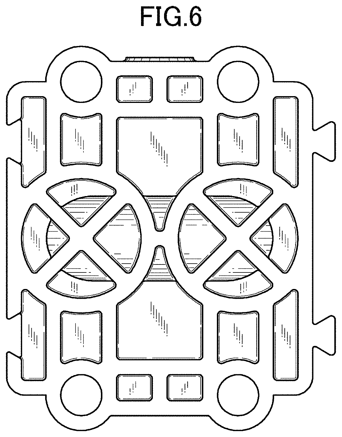 Patent USD1001972 Figure 6 – Fluid block