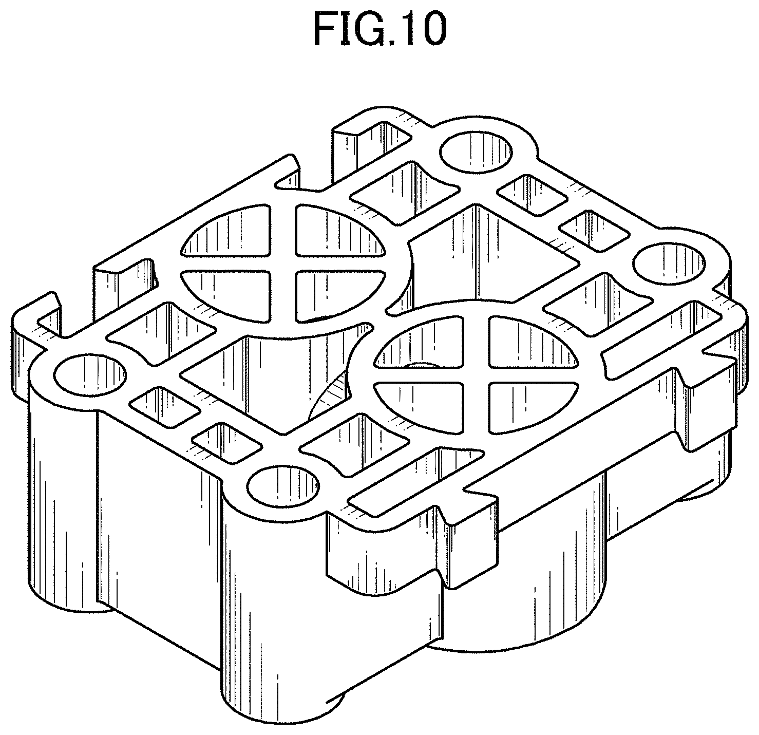Patent USD1001972 Figure 10 – Fluid block