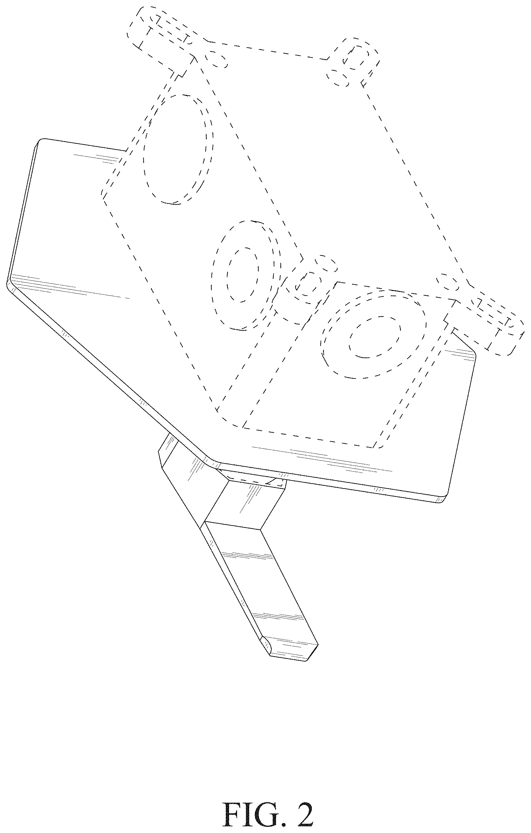 Patent USD1001973 Figure 2 – Shower mixer valve control