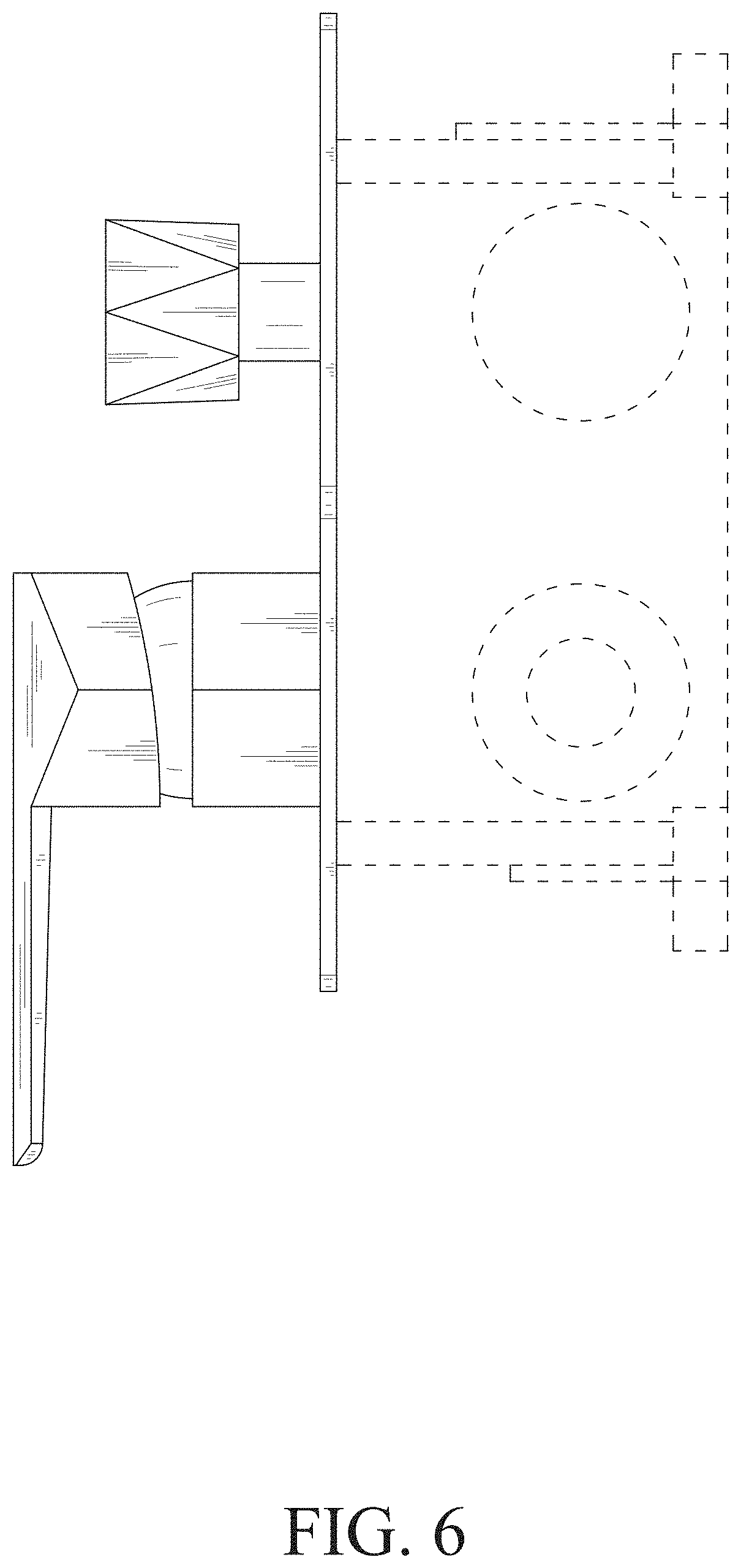 Patent USD1001973 Figure 6 – Shower mixer valve control