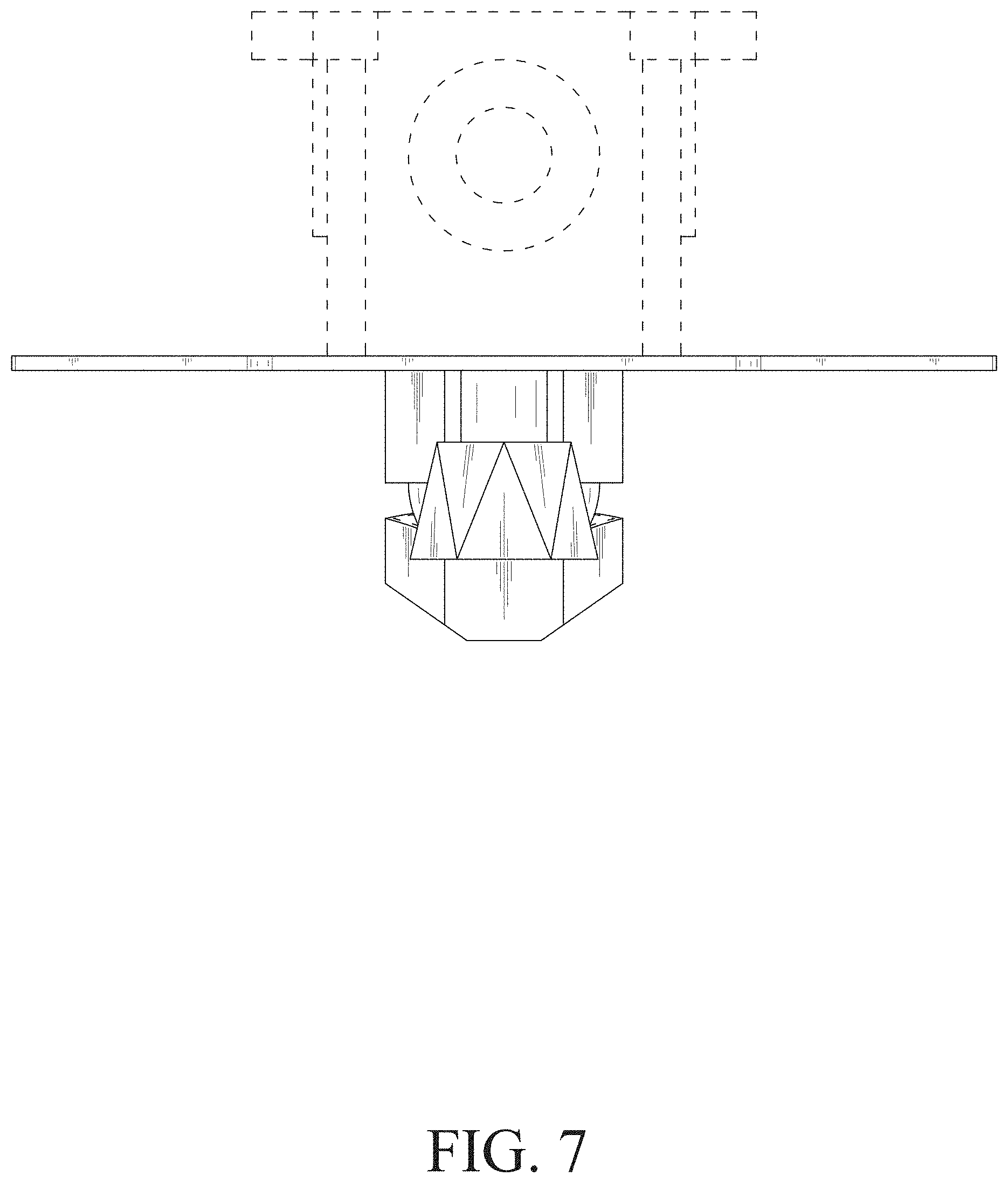 Patent USD1001973 Figure 7 – Shower mixer valve control