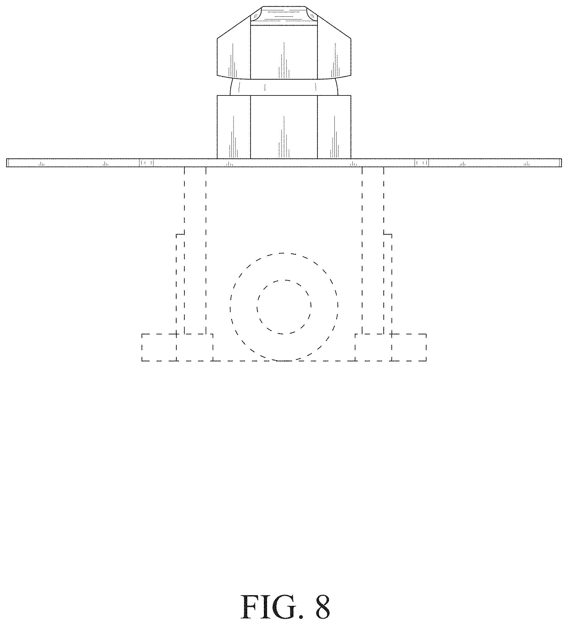 Patent USD1001973 Figure 8 – Shower mixer valve control