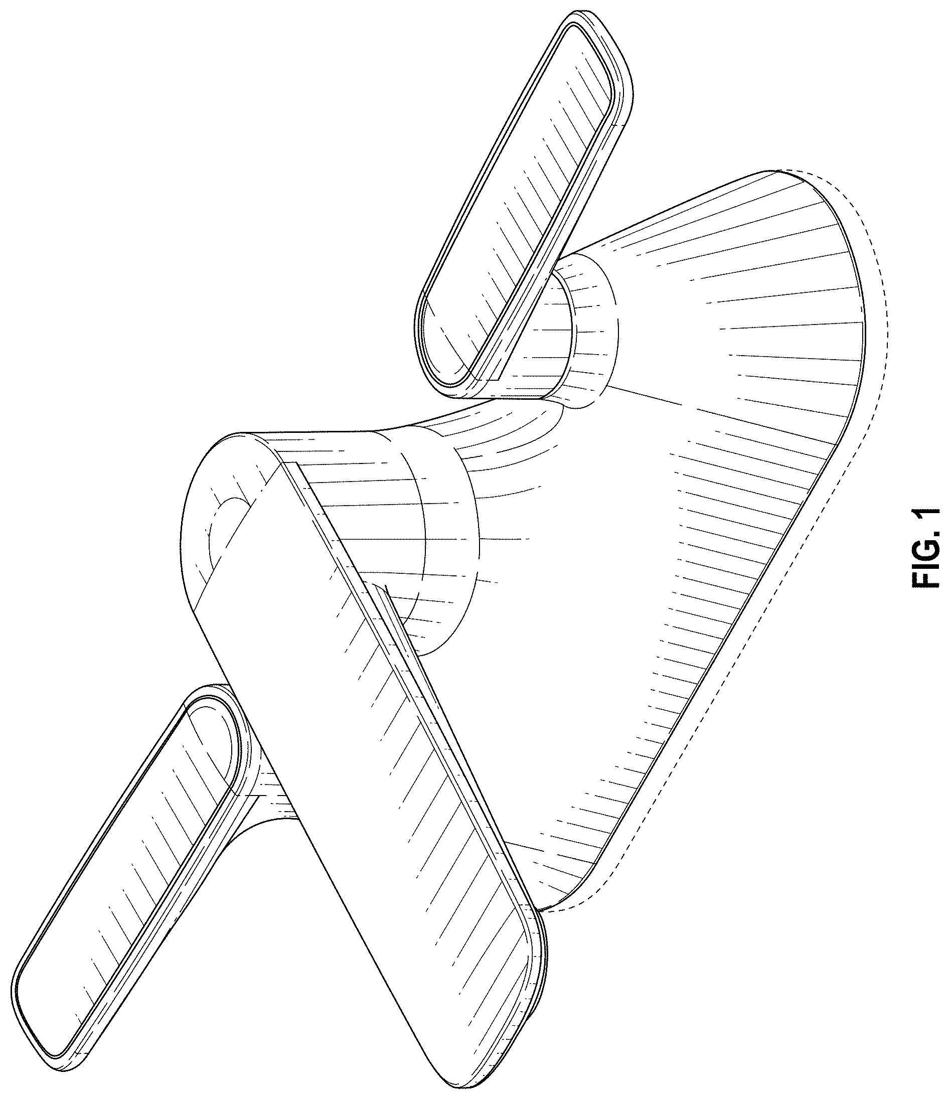 Patent USD1001975 Figure 1 – Faucet