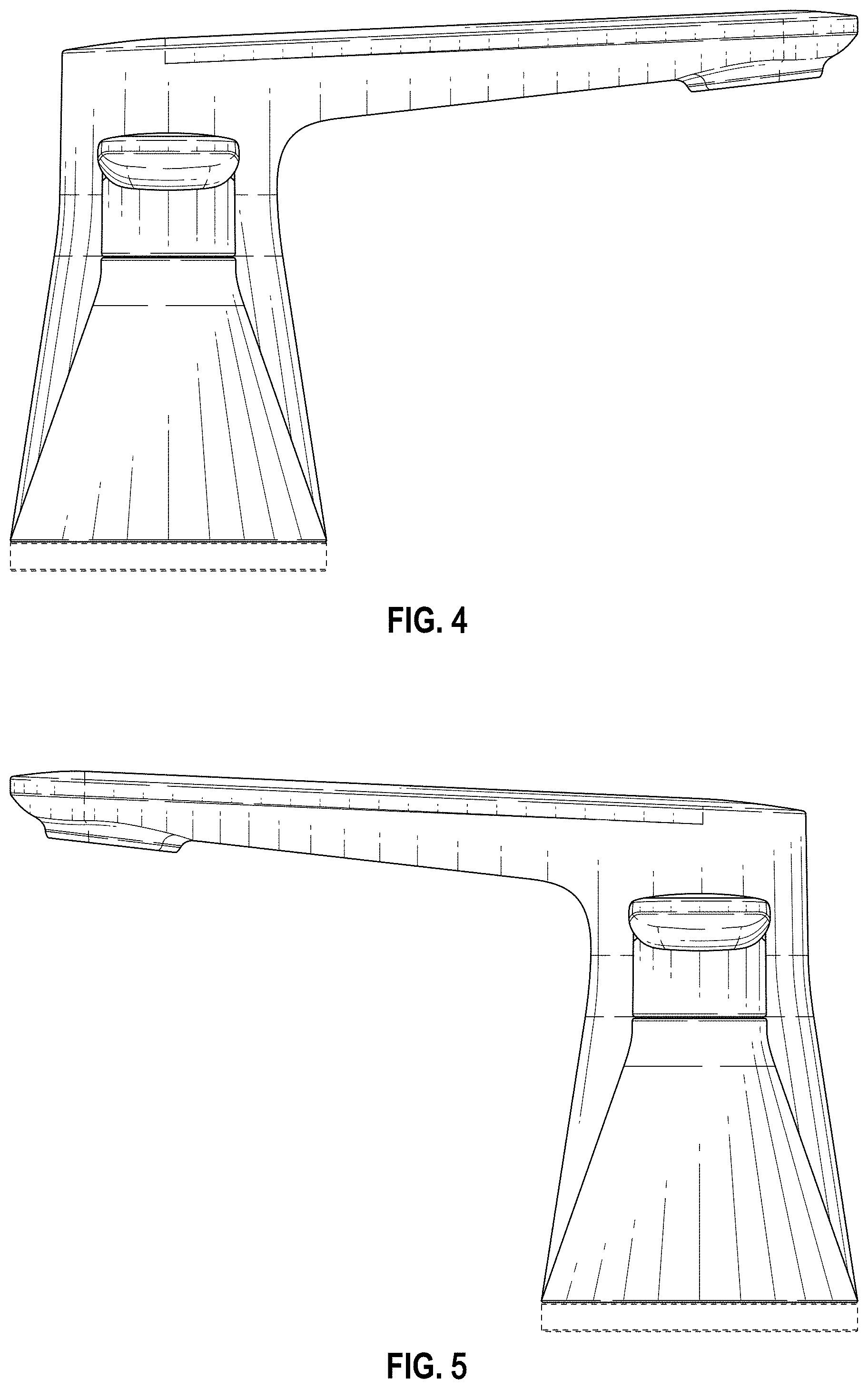 Patent USD1001975 Figure 4 – Faucet