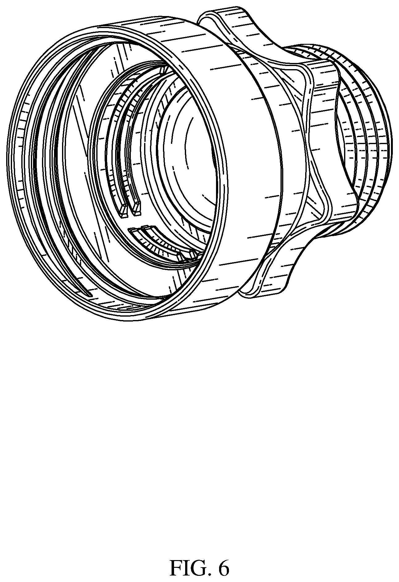 Patent USD1001977 Figure 6 – Hose adapter