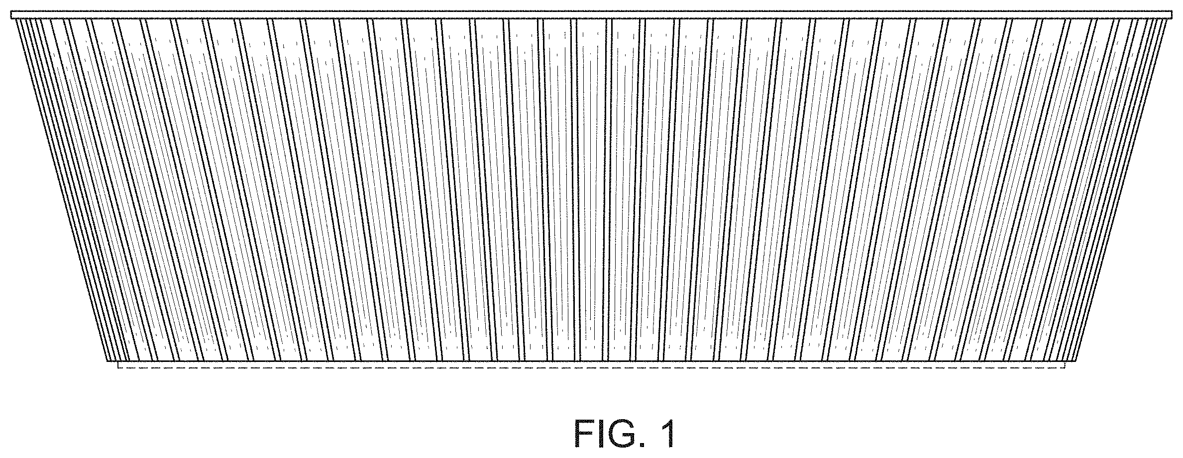 Patent USD1001982 Figure 1 – Bathtub