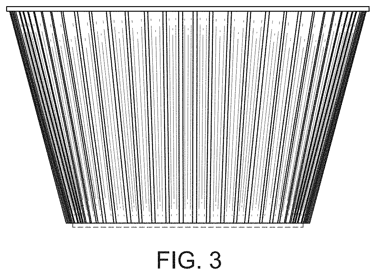 Patent USD1001982 Figure 3 – Bathtub