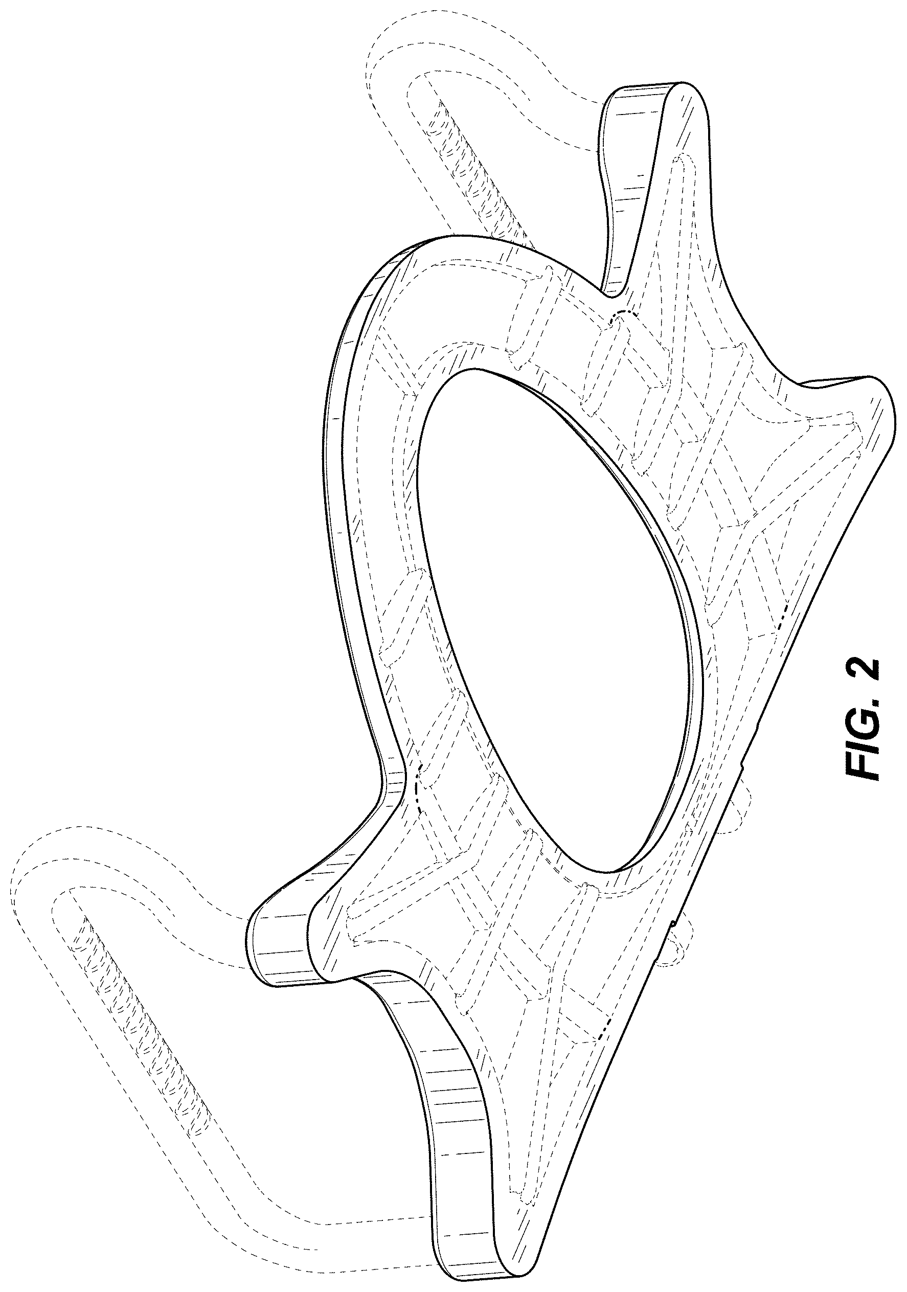 Patent USD1001985 Figure 2 – Toilet seat