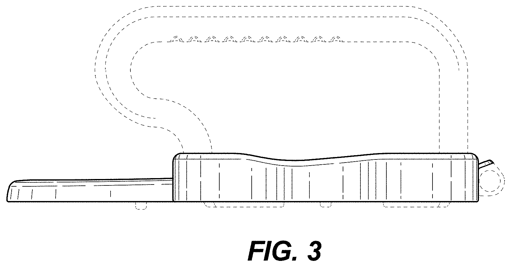 Patent USD1001985 Figure 3 – Toilet seat