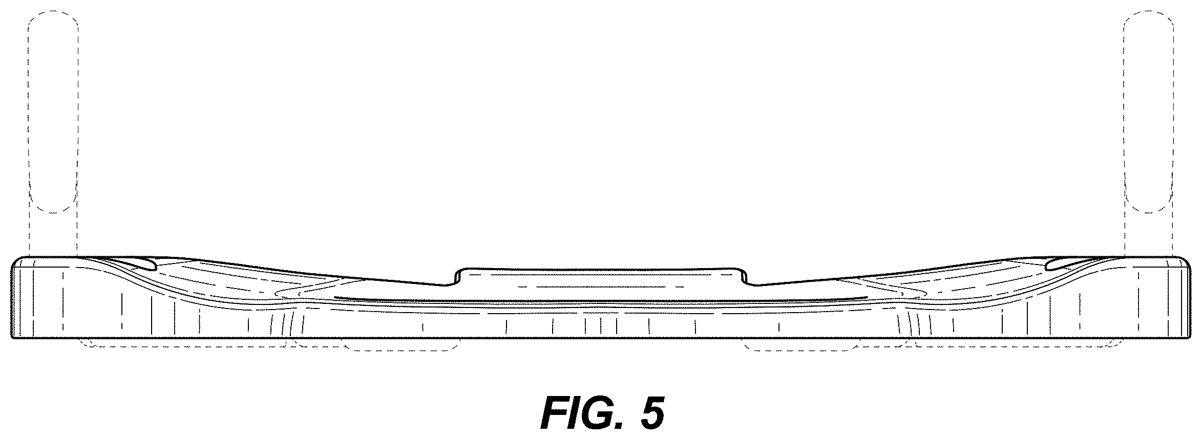 Patent USD1001985 Figure 5 – Toilet seat