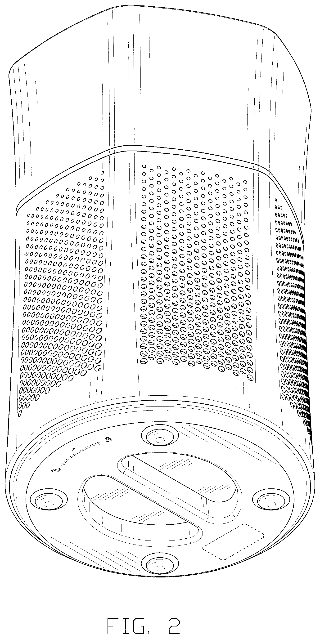 Patent USD1001988 Figure 2 – Air purifier