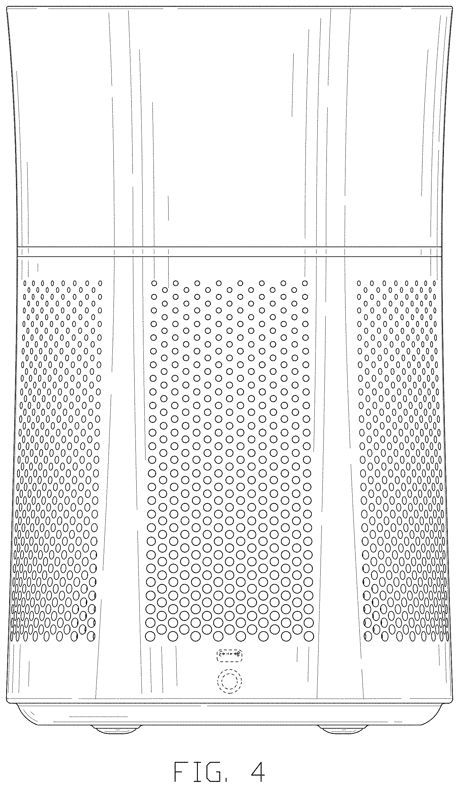 Patent USD1001988 Figure 4 – Air purifier