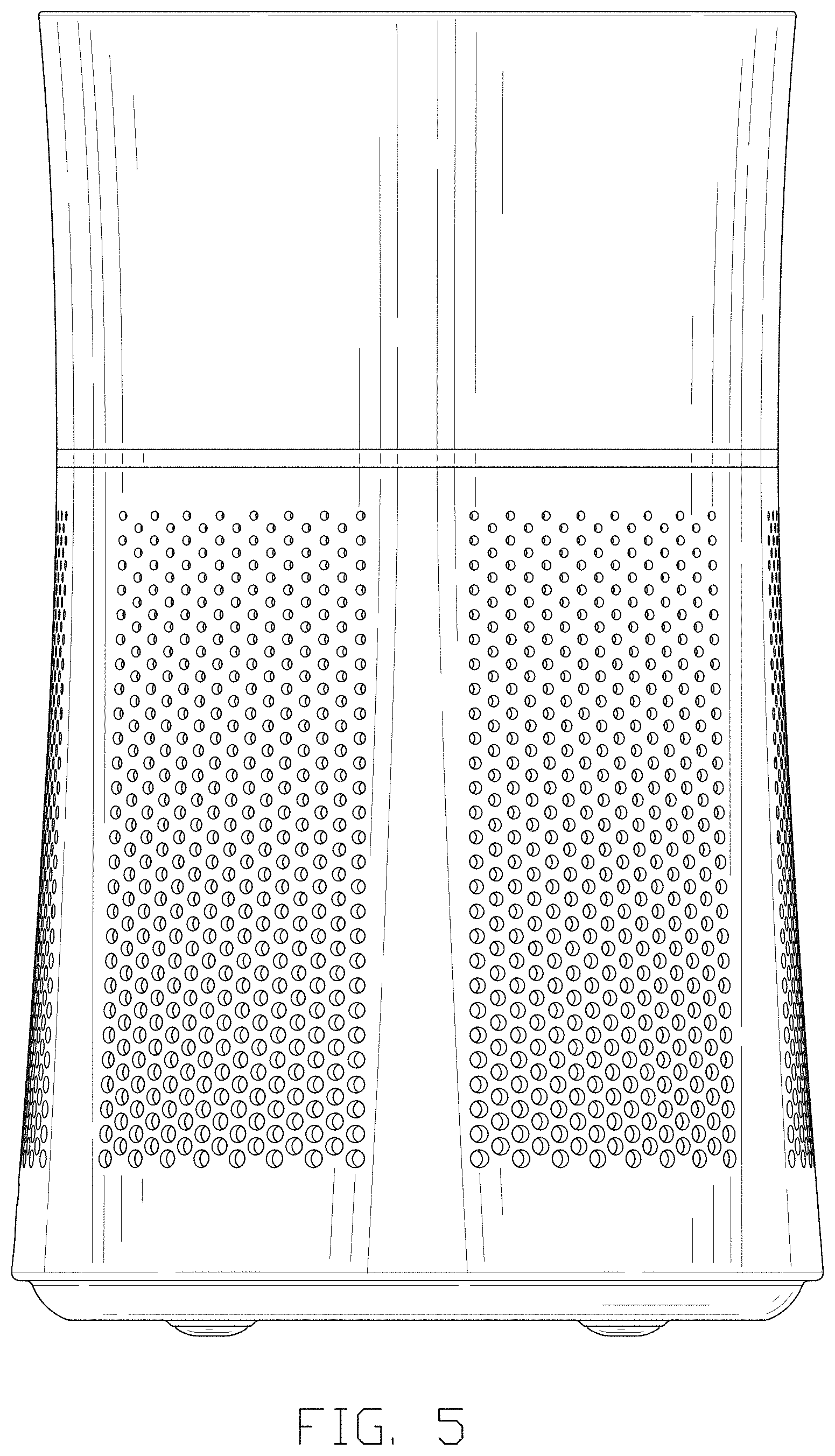 Patent USD1001988 Figure 5 – Air purifier