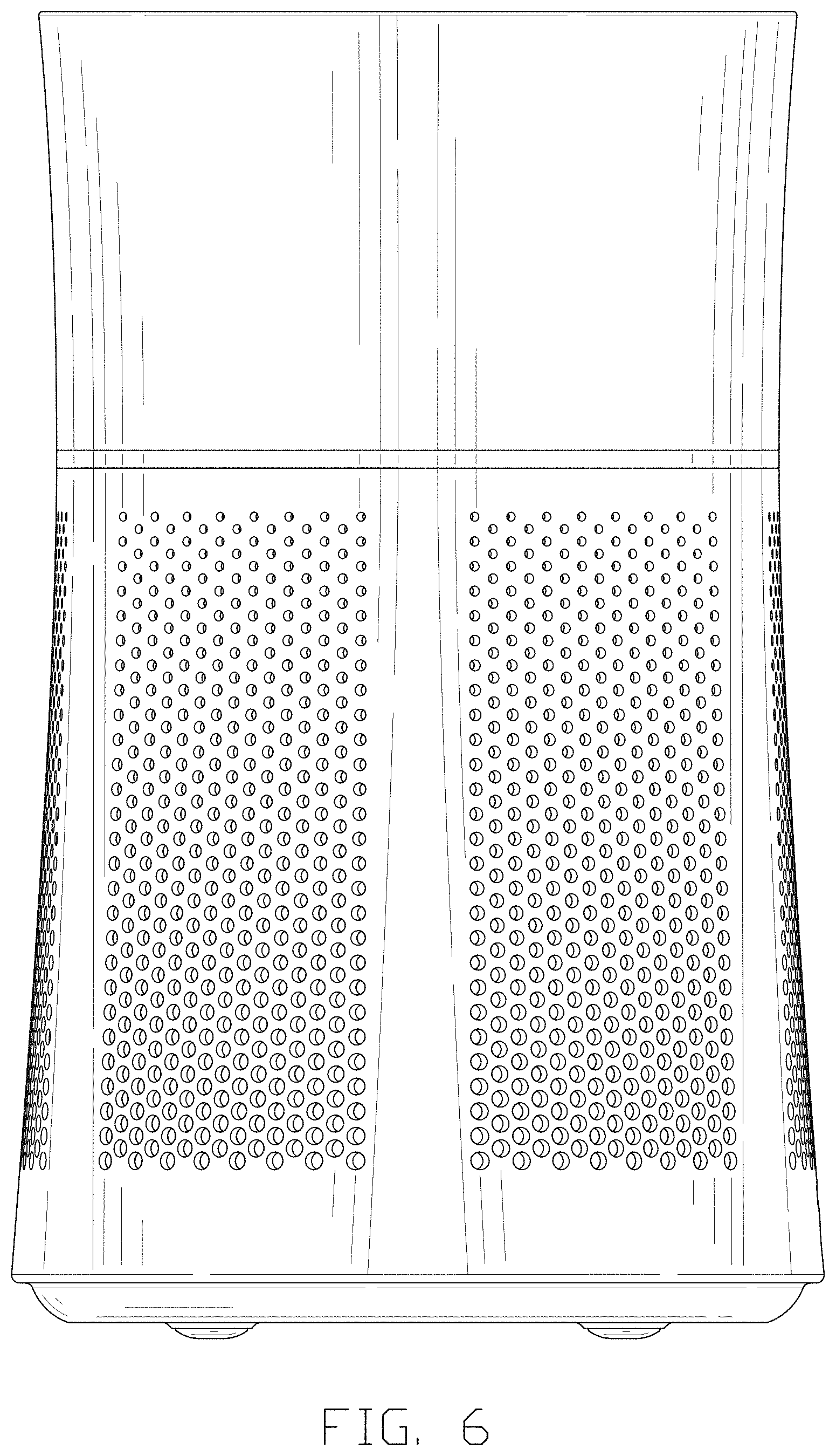 Patent USD1001988 Figure 6 – Air purifier