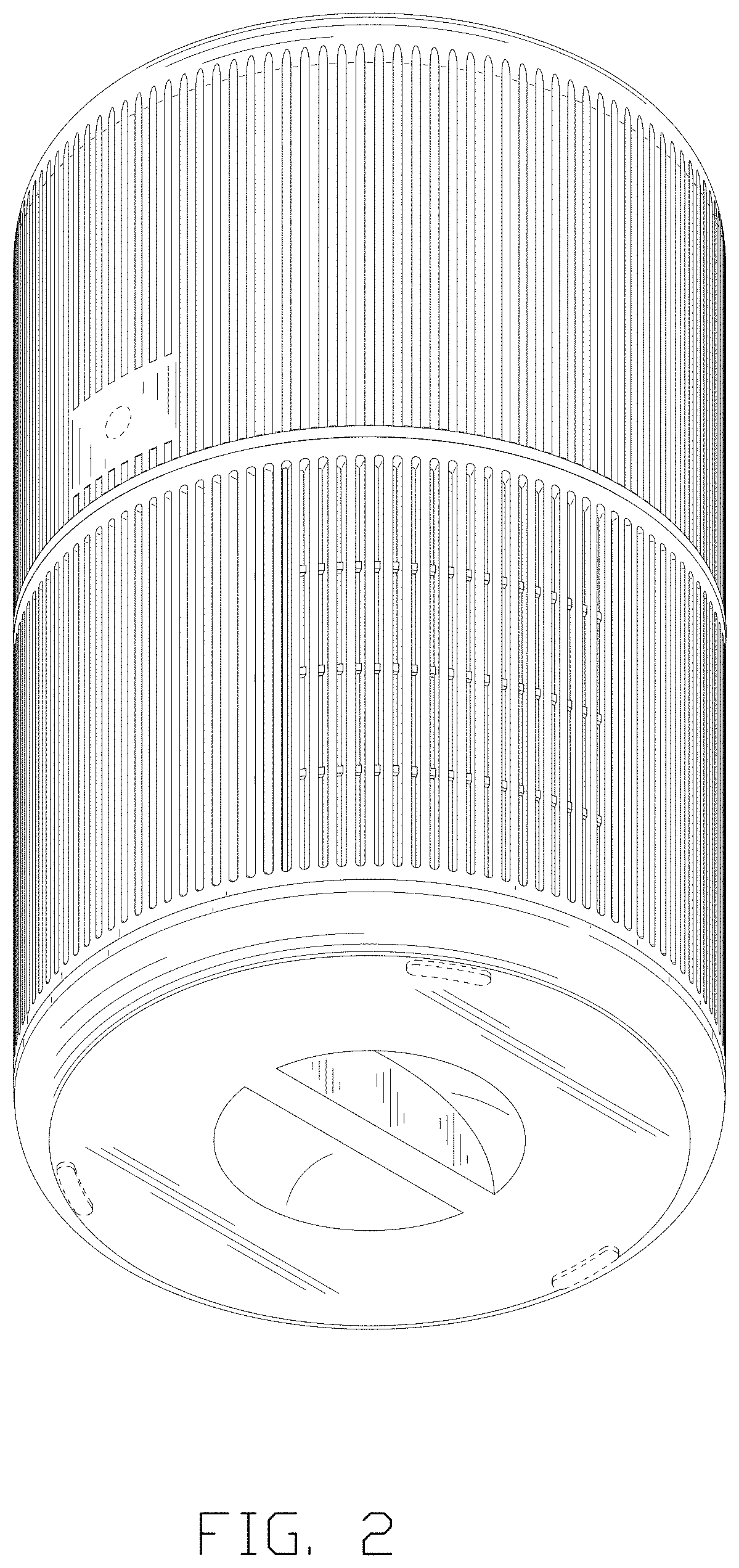 Patent USD1001989 Figure 2 – Air purifier