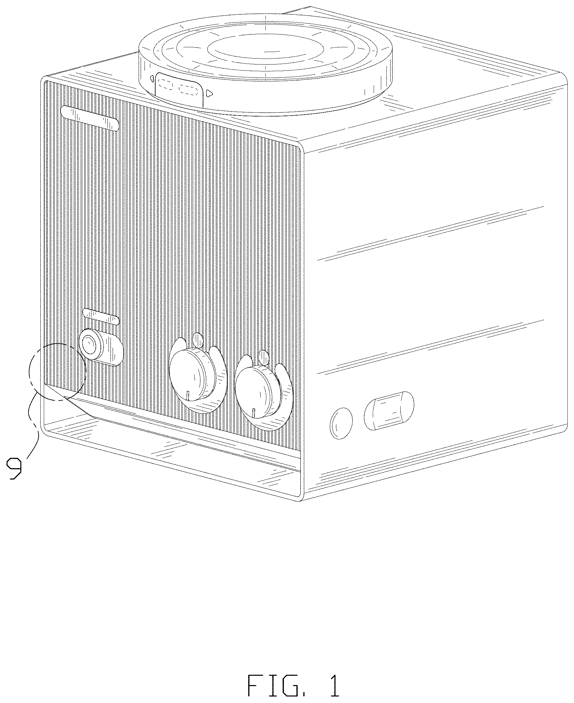 Patent USD1001991 Figure 1 – Scent diffuser