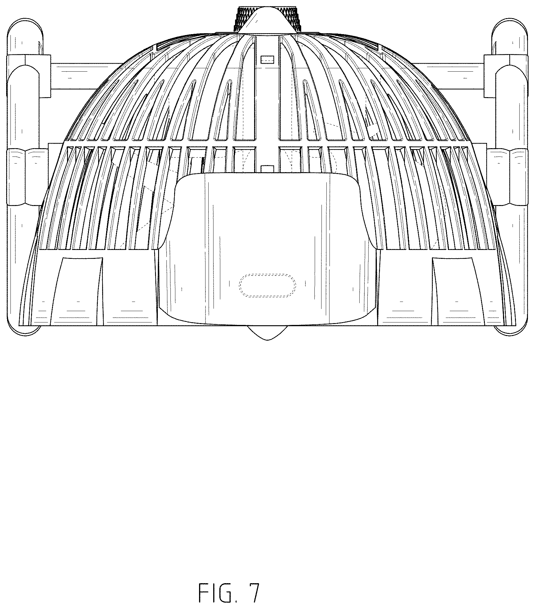 Patent USD1001992 Figure 7 – Outdoor fan