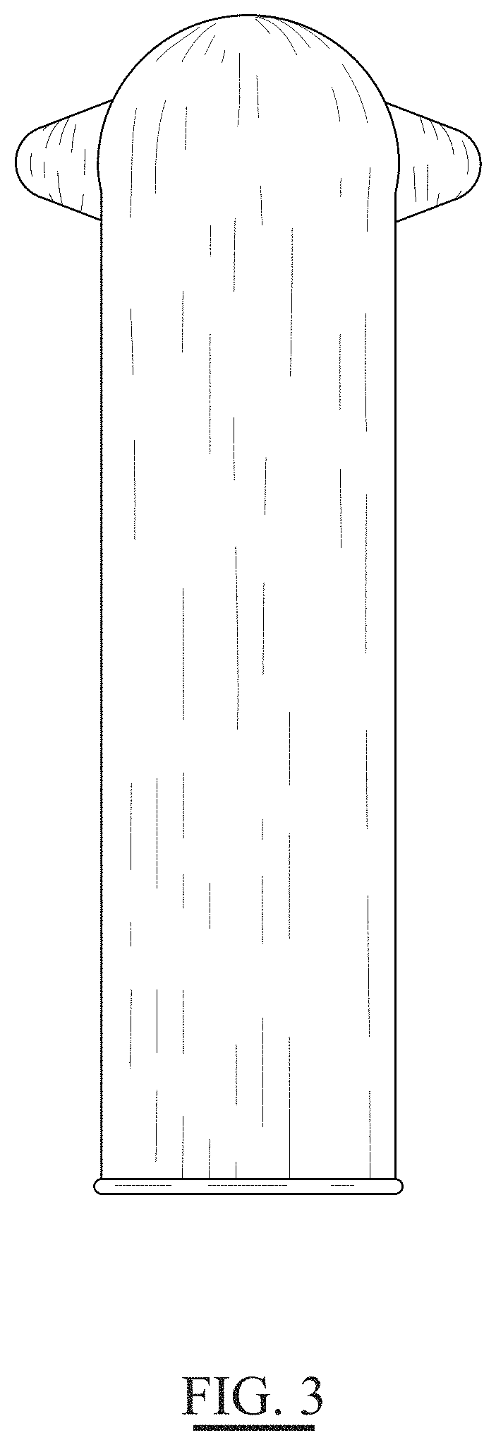 Patent USD1001994 Figure 3 – Condom