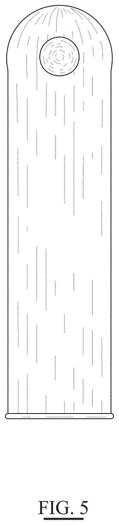 Patent USD1001994 Figure 5 – Condom