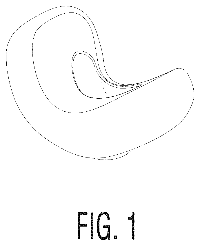 Patent USD1001995 Figure 1 – Cushion for nasal mask