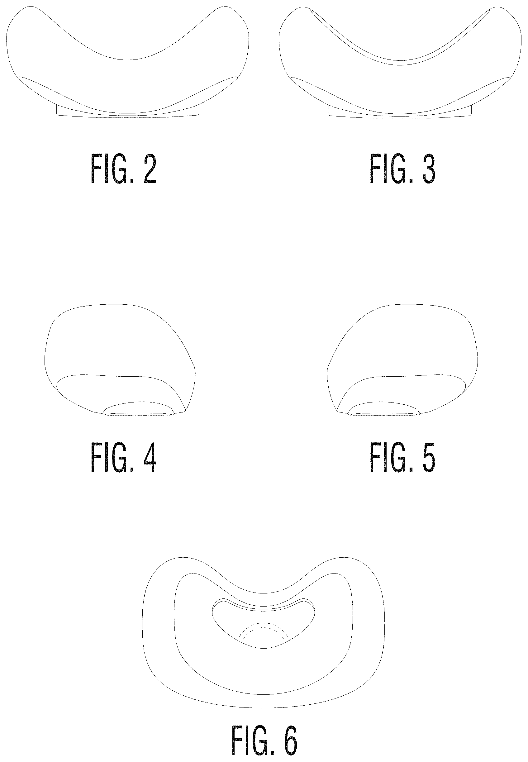 Patent USD1001995 Figure 2 – Cushion for nasal mask