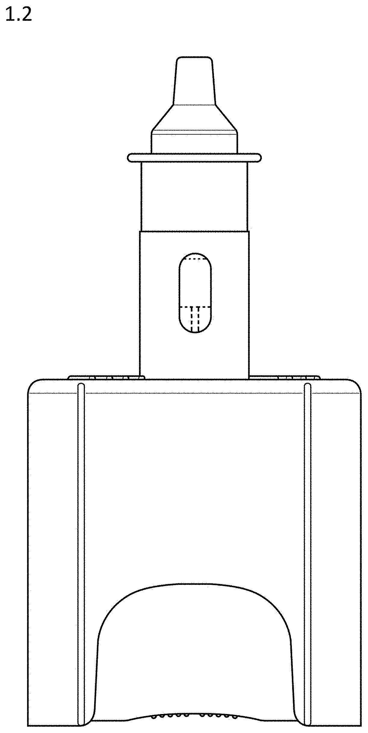 Patent USD1001997 Figure 2 – Device for nasal spray