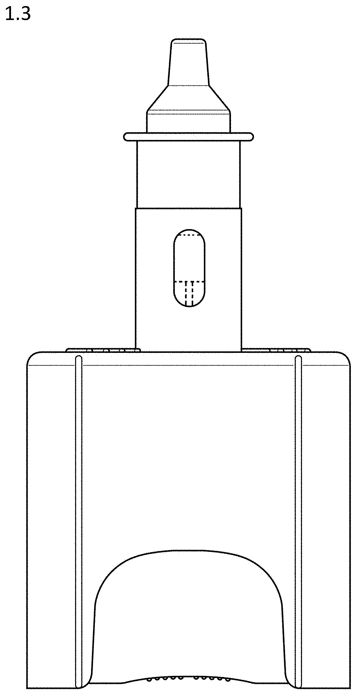 Patent USD1001997 Figure 3 – Device for nasal spray
