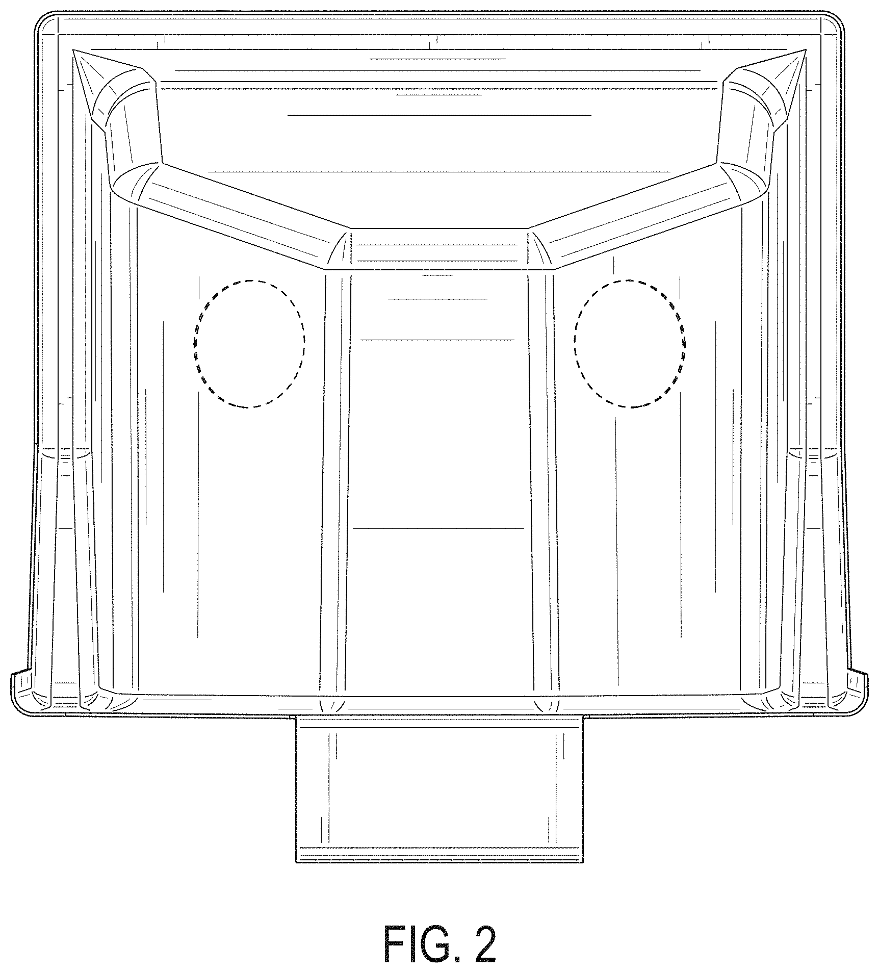 Patent USD1002005 Figure 2 – Intubation shield