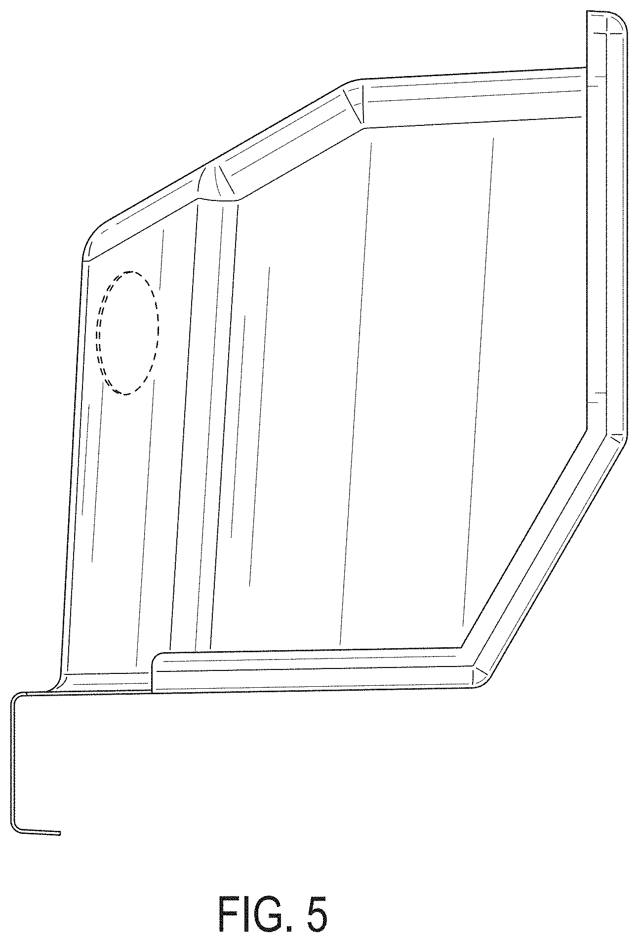 Patent USD1002005 Figure 5 – Intubation shield