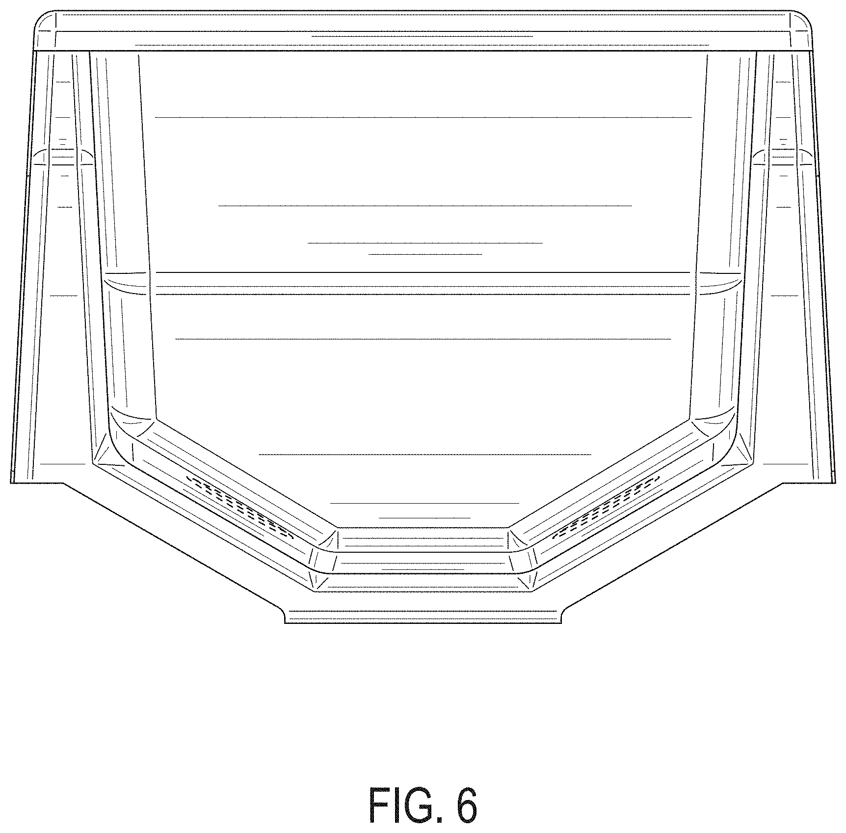 Patent USD1002005 Figure 6 – Intubation shield