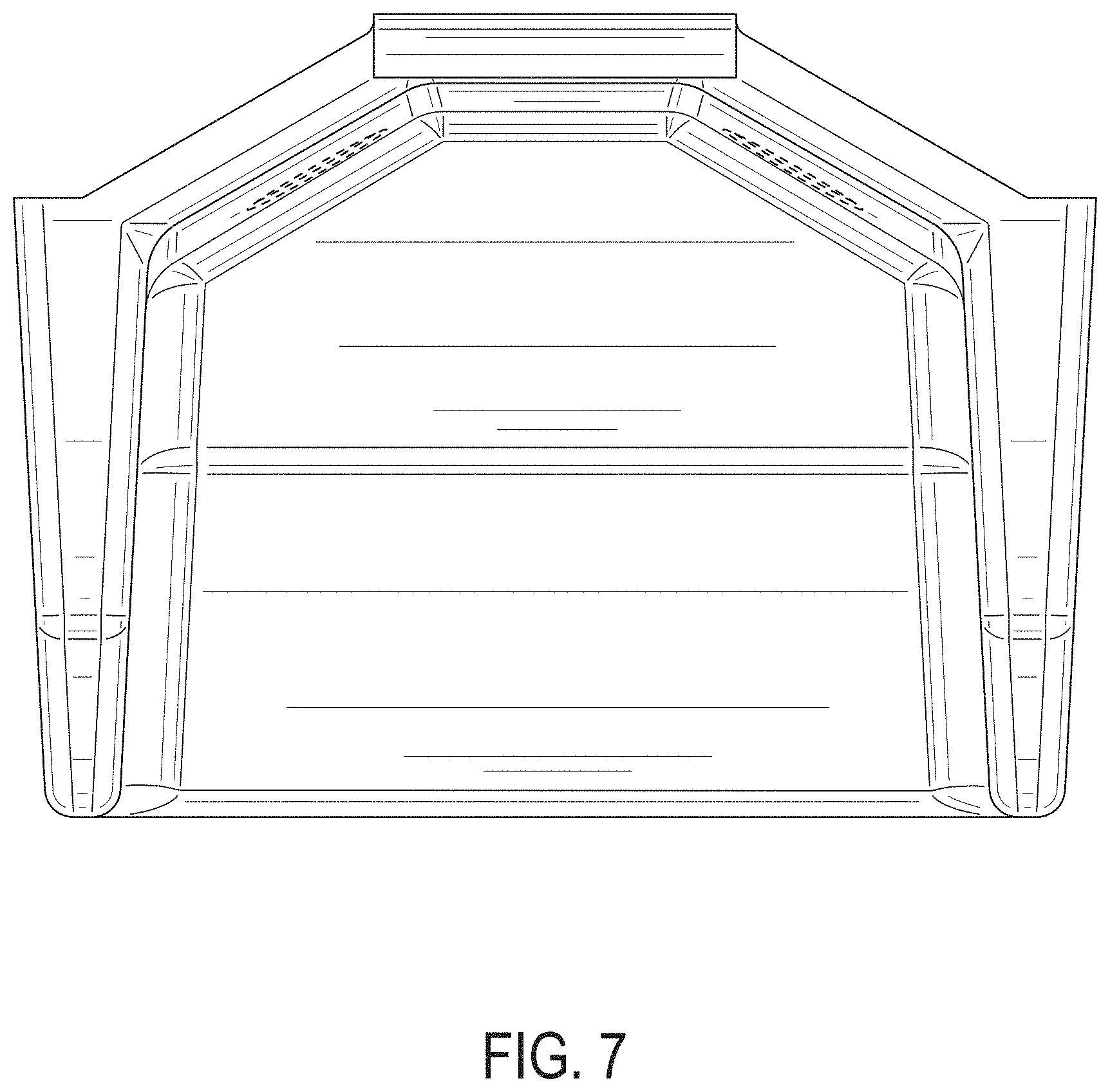 Patent USD1002005 Figure 7 – Intubation shield