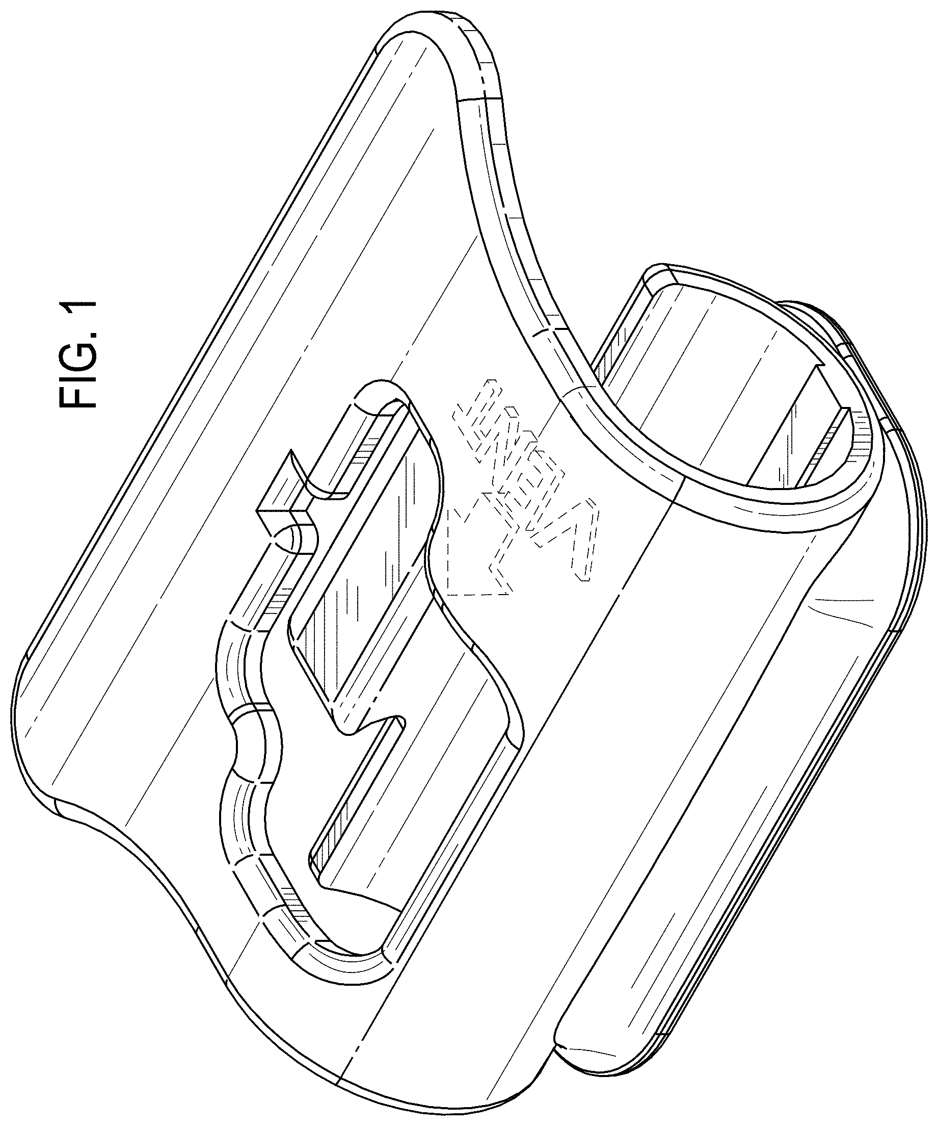 Patent USD1002006 Figure 1 – Securement device assembly component