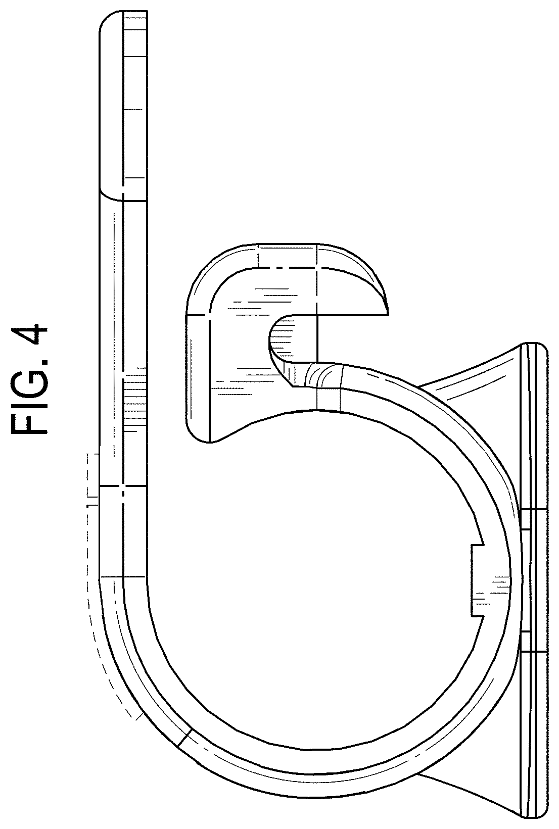 Patent USD1002006 Figure 4 – Securement device assembly component