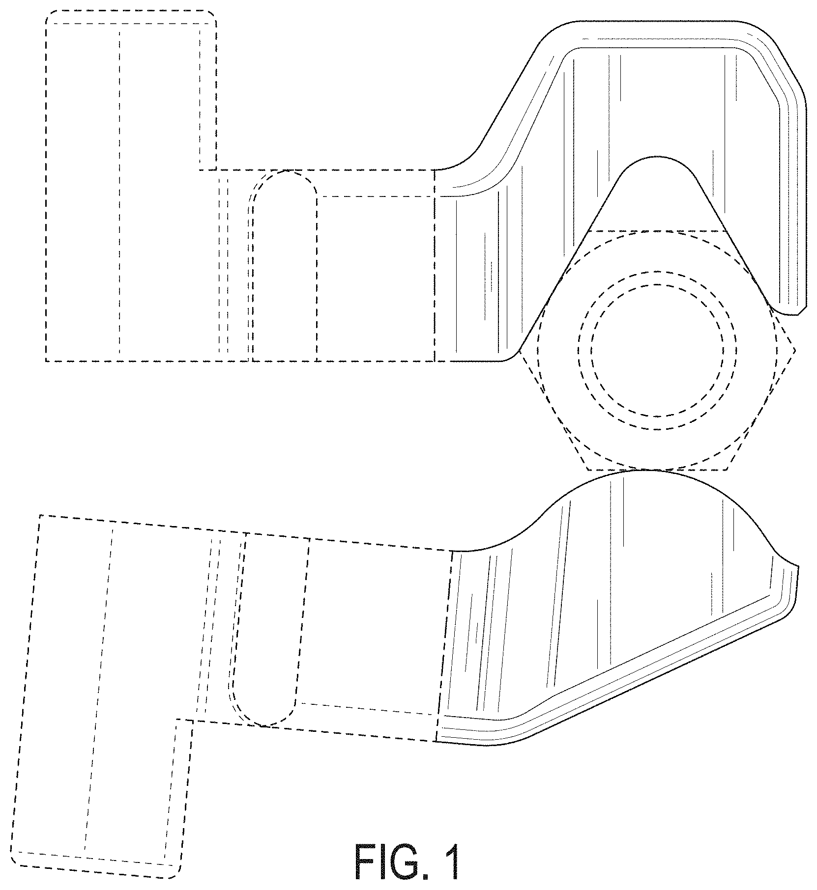 Patent USD1002008 Figure 1 – Surgical object extraction jaws set