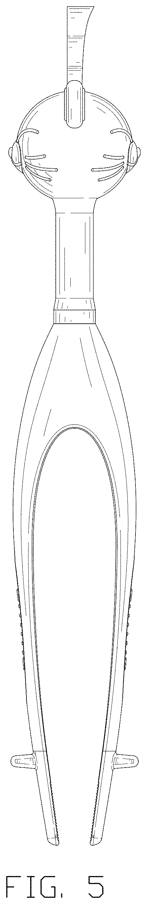 Patent USD1002010 Figure 5 – Nose and ear clearing device