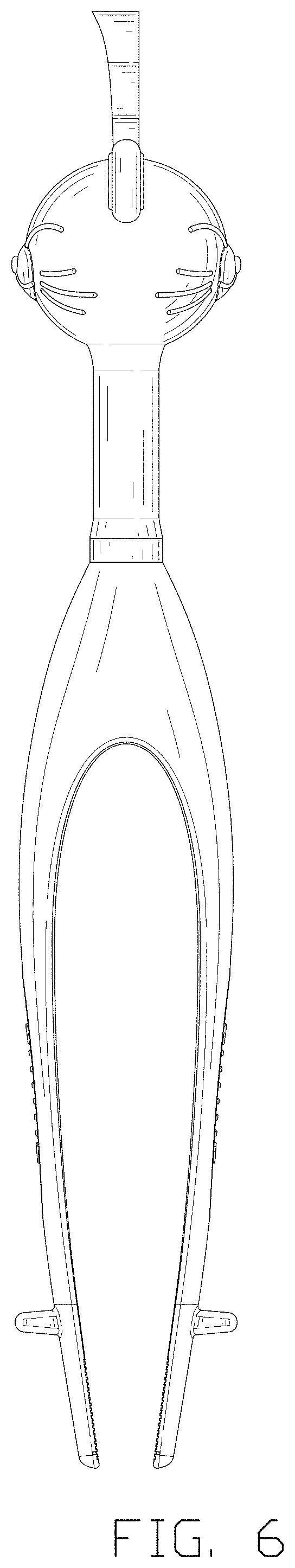 Patent USD1002010 Figure 6 – Nose and ear clearing device