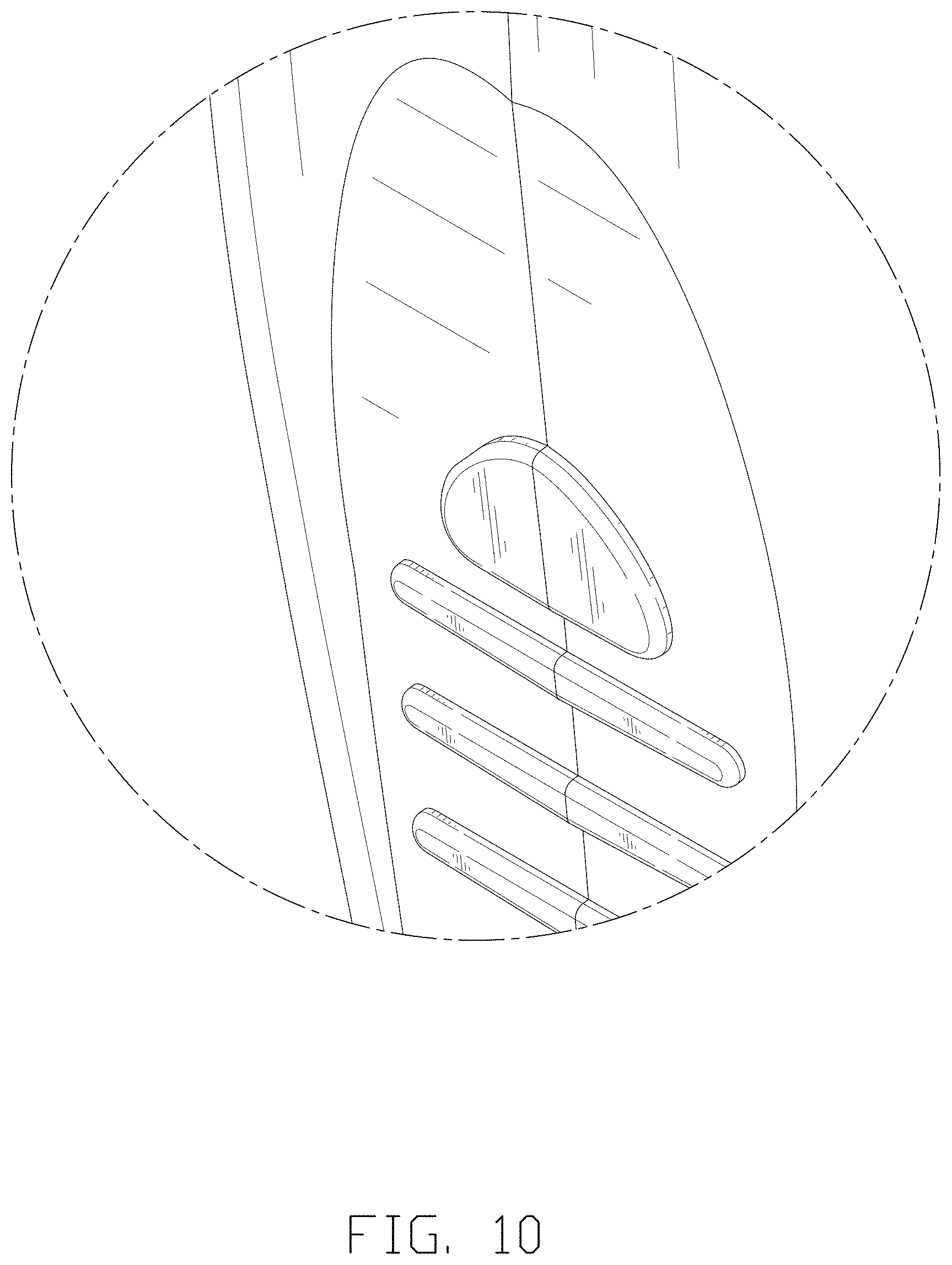 Patent USD1002010 Figure 10 – Nose and ear clearing device