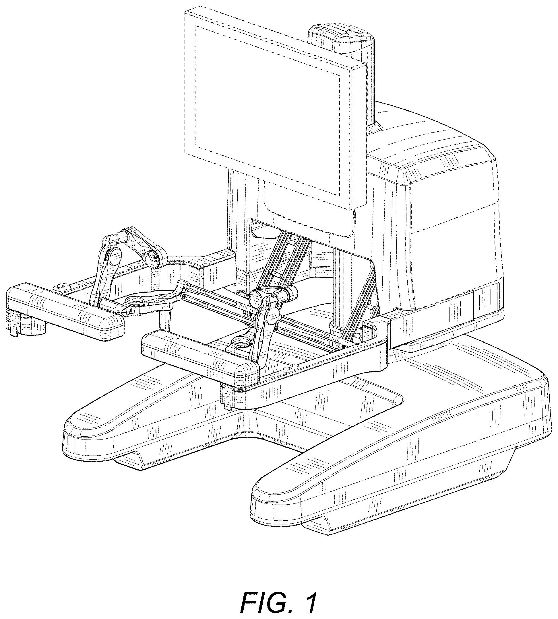Patent USD1002013 Figure 1 – Console for controlling surgical robot