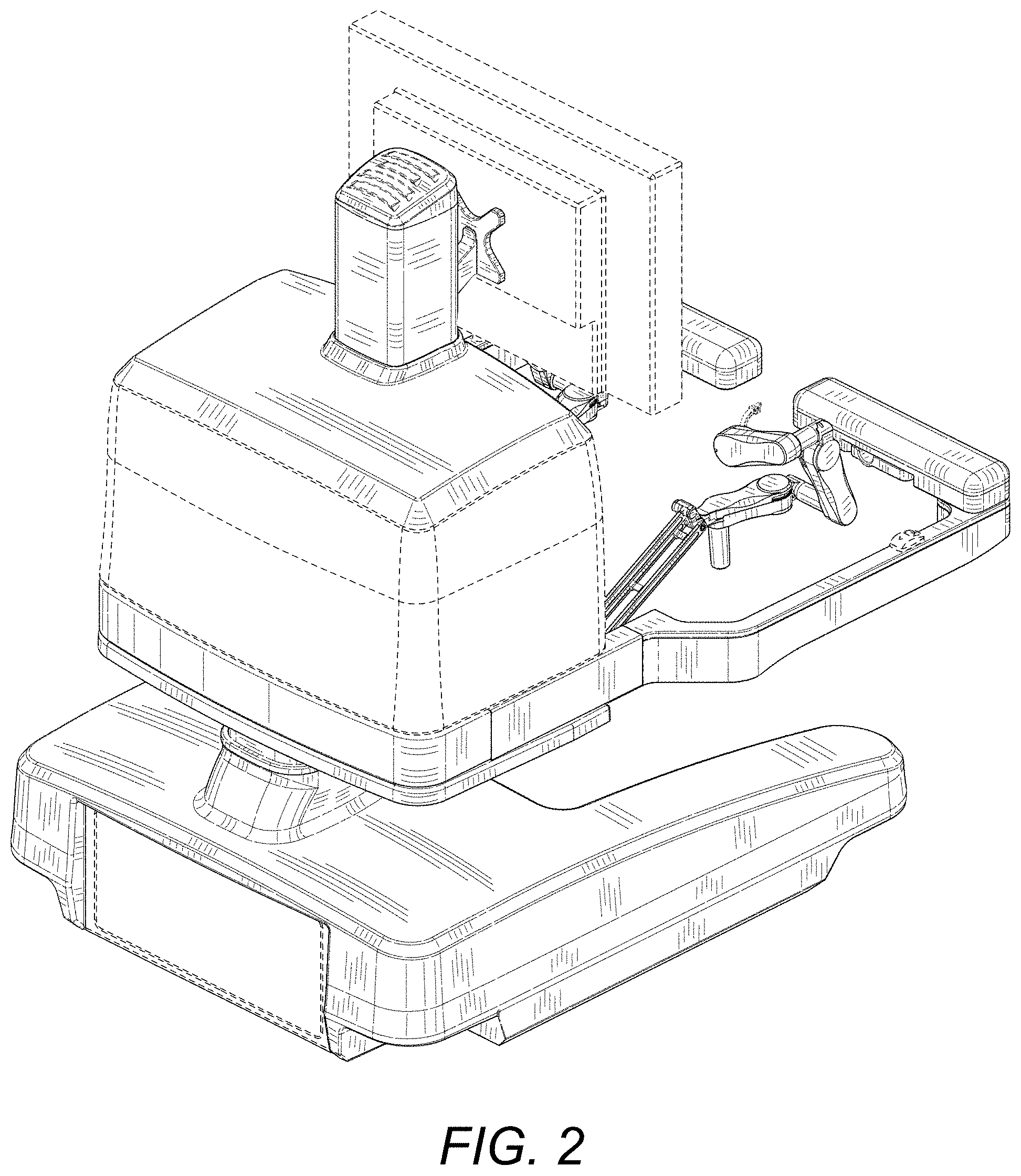 Patent USD1002013 Figure 2 – Console for controlling surgical robot
