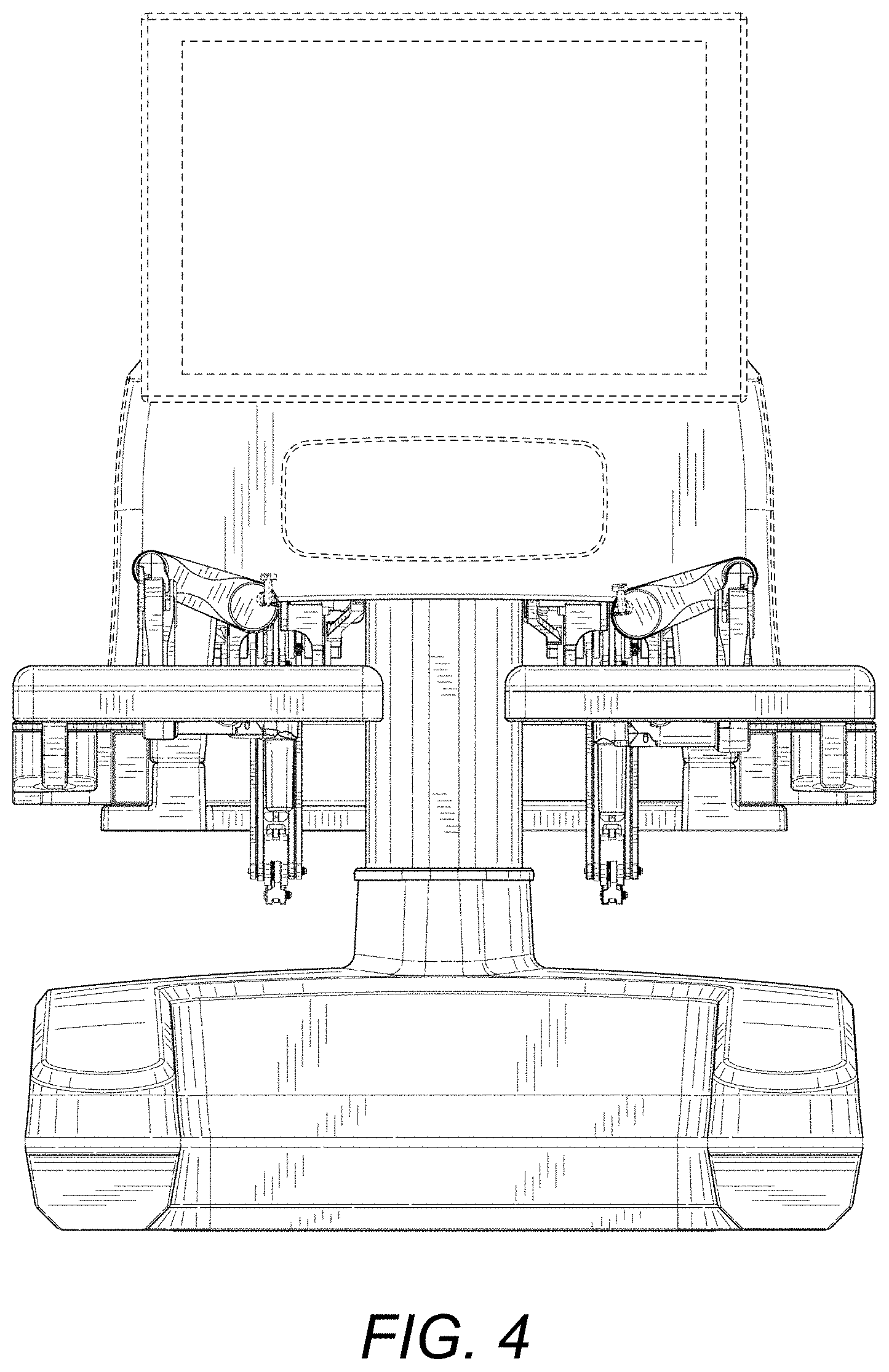 Patent USD1002013 Figure 4 – Console for controlling surgical robot
